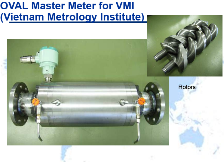 OVAL master meter for VMI