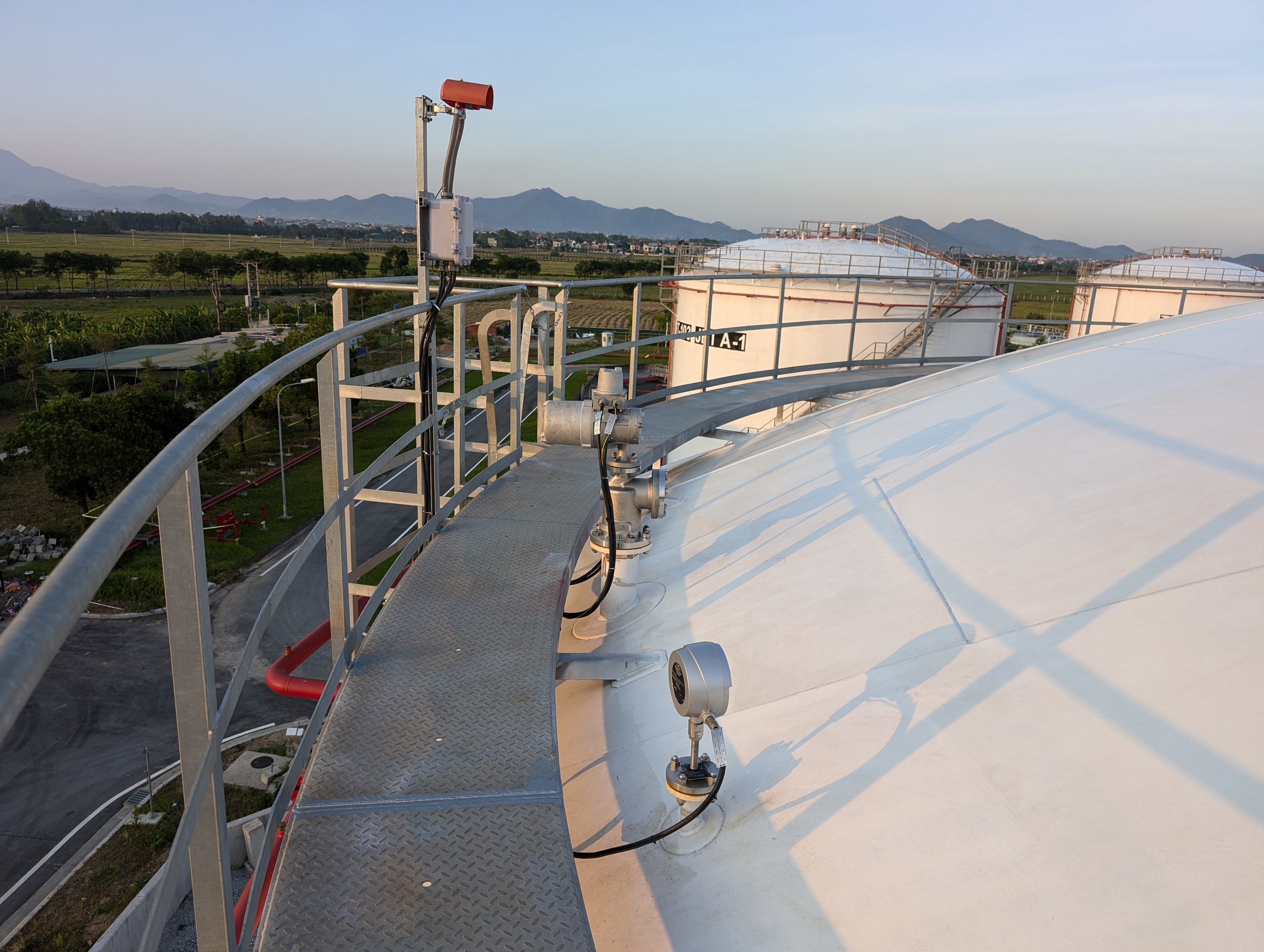 Noi Bai Aviation Depot Terminal – Upgrade and extend the tank gauging system.